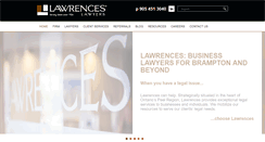 Desktop Screenshot of lawrences.com